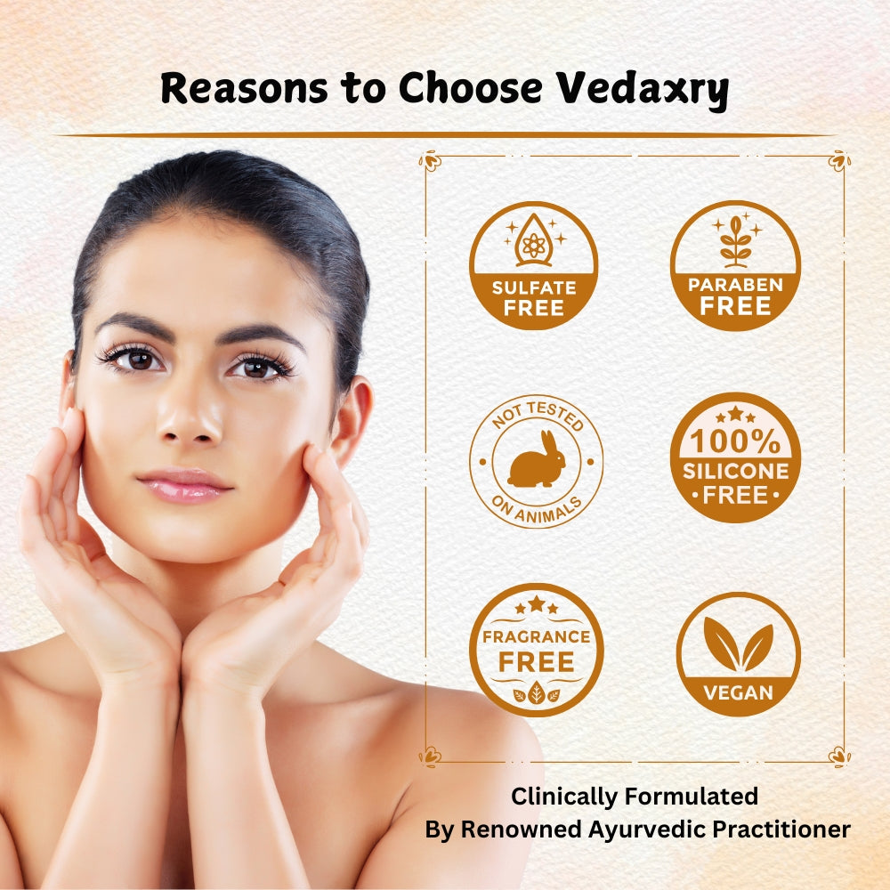 Vedaxry Ayurvedic Face Toner (100ml) - Hydrates, Refreshes & Tightens Pores - Deep Ayurveda India