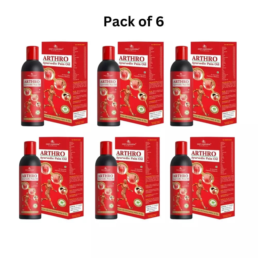 Arthro Ayurvedic Pain Oil - Deep Ayurveda India