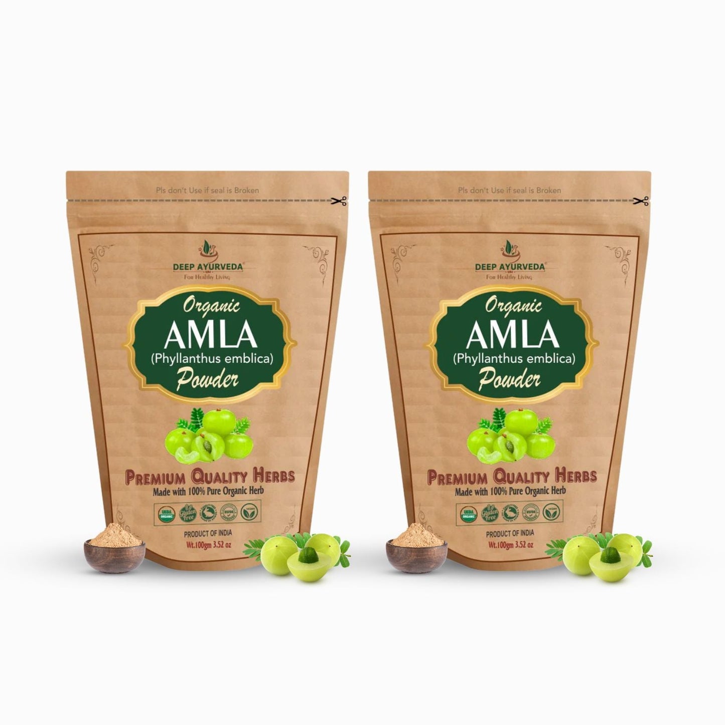 pack of 2 amla powder