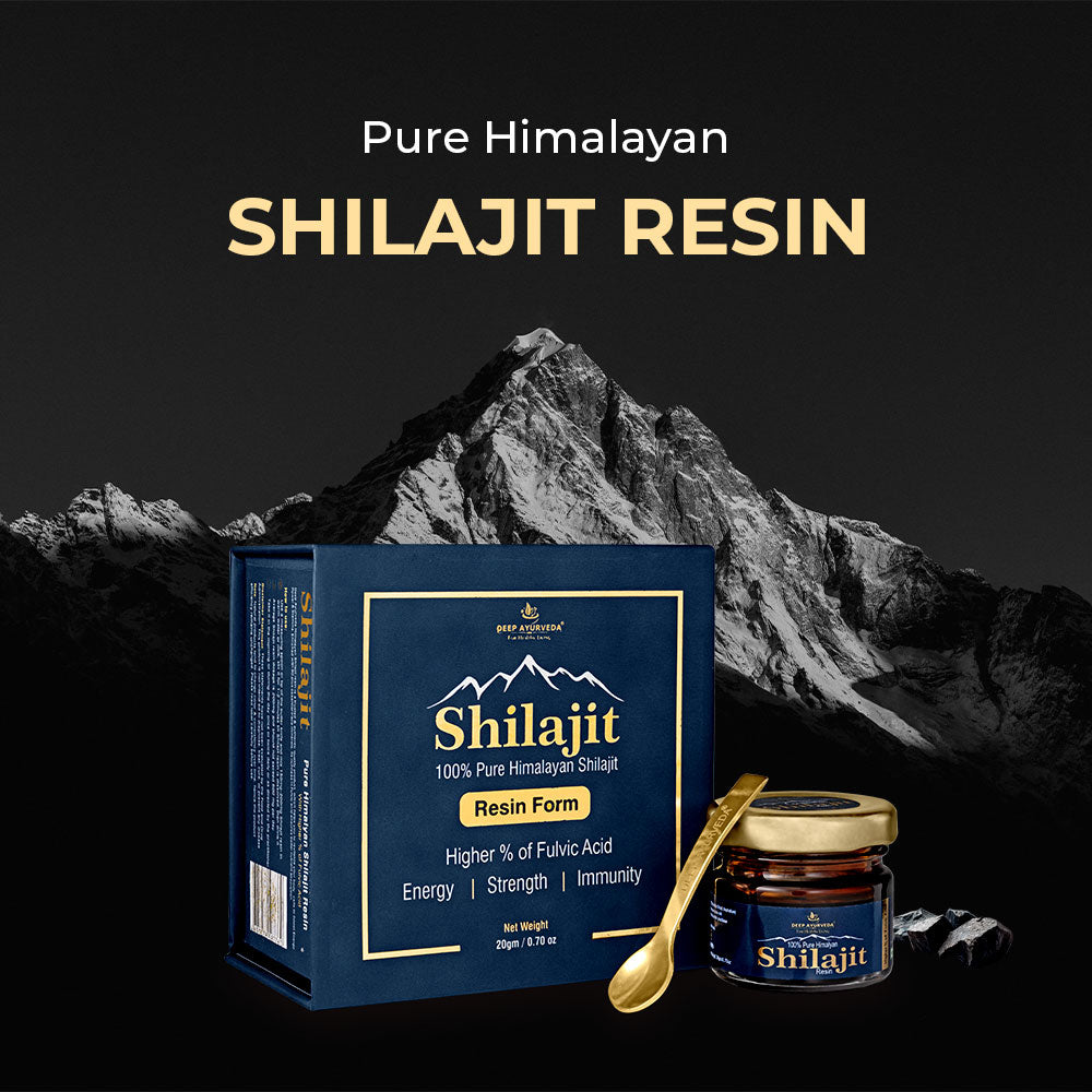 100% Pure himalayan shilajit resin