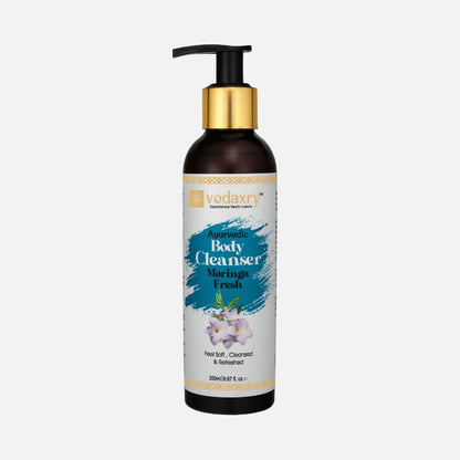 Vedaxry Moringa Fresh Body Cleanser (200ml) - Cleanses, Hydrates & Revitalizes Skin - Deep Ayurveda India