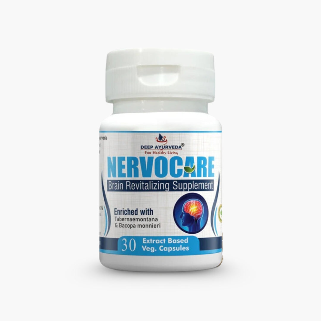 Nervocare Helps in Nerve Health and Stress Relief - Deep Ayurveda India