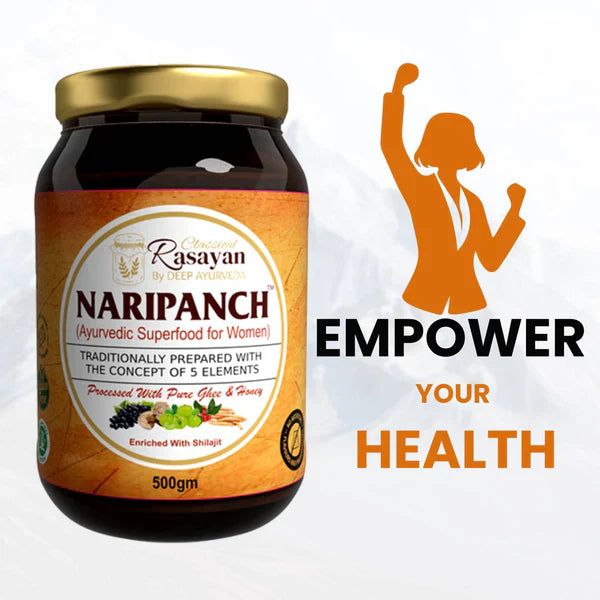 Naripanch Prash & Naripanch Shilajit Combo - Deep Ayurveda India