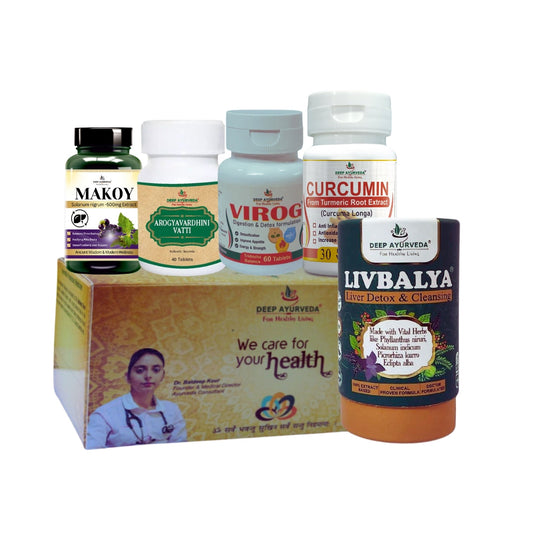 Gallbladder Stone Ayurvedic Management 30 Days Pack - Deep Ayurveda India
