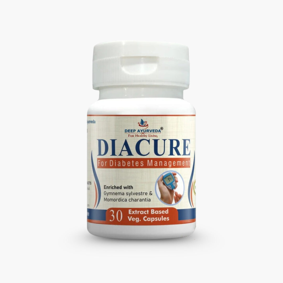 Diacure Helps in Controlling Blood Sugar Control - Deep Ayurveda India