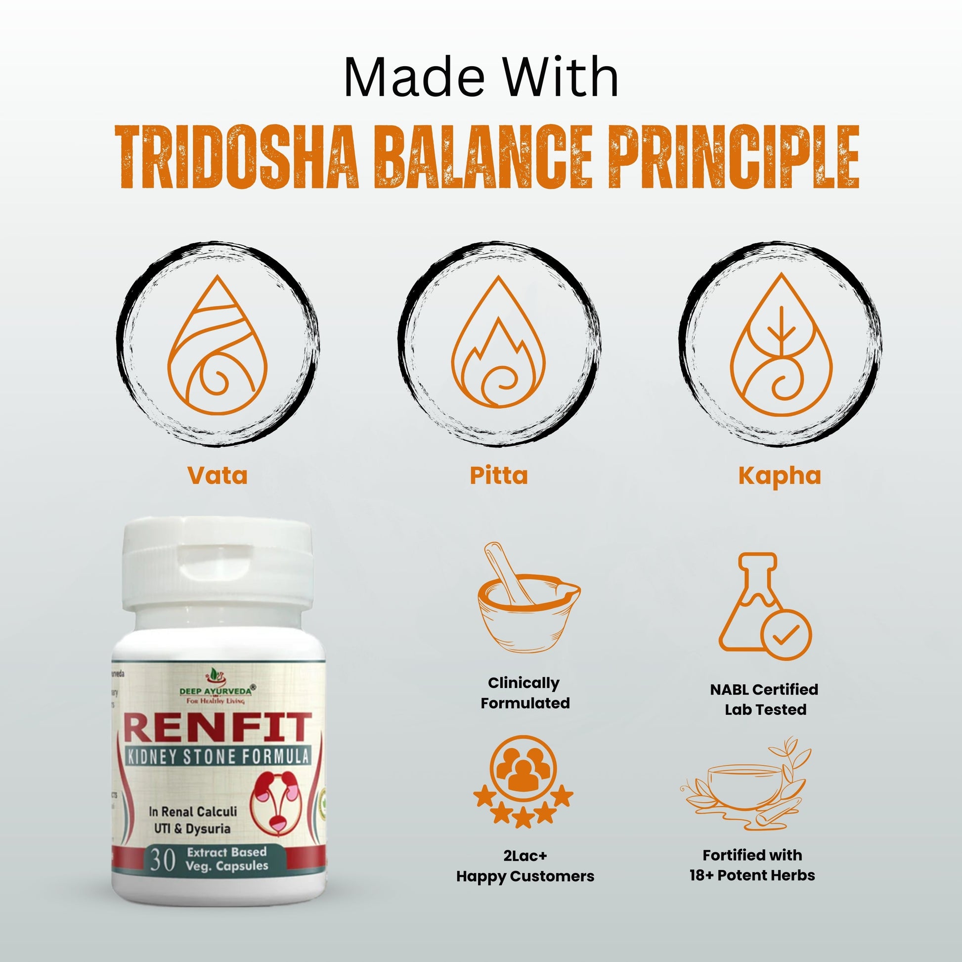 Renfit Gives Relief from Kidney Stones and Helps in Kidney Detox - Deep Ayurveda India