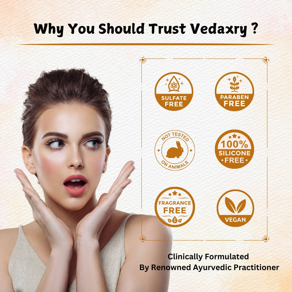 Vedaxry Skin Lightening Cream for Melasma & Dark Spots (50gm) - Brightens Skin, Reduces Pigmentation & Blemishes - Deep Ayurveda India