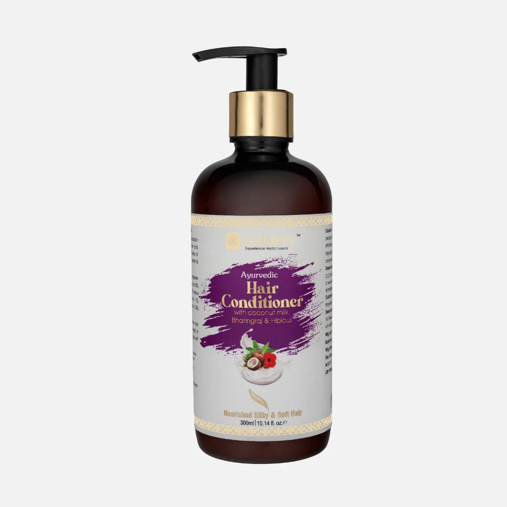 Vedaxry Ayurvedic Hair Conditioner (200ml) - Deep Conditioning, Smooth & Shiny Hair - Deep Ayurveda India
