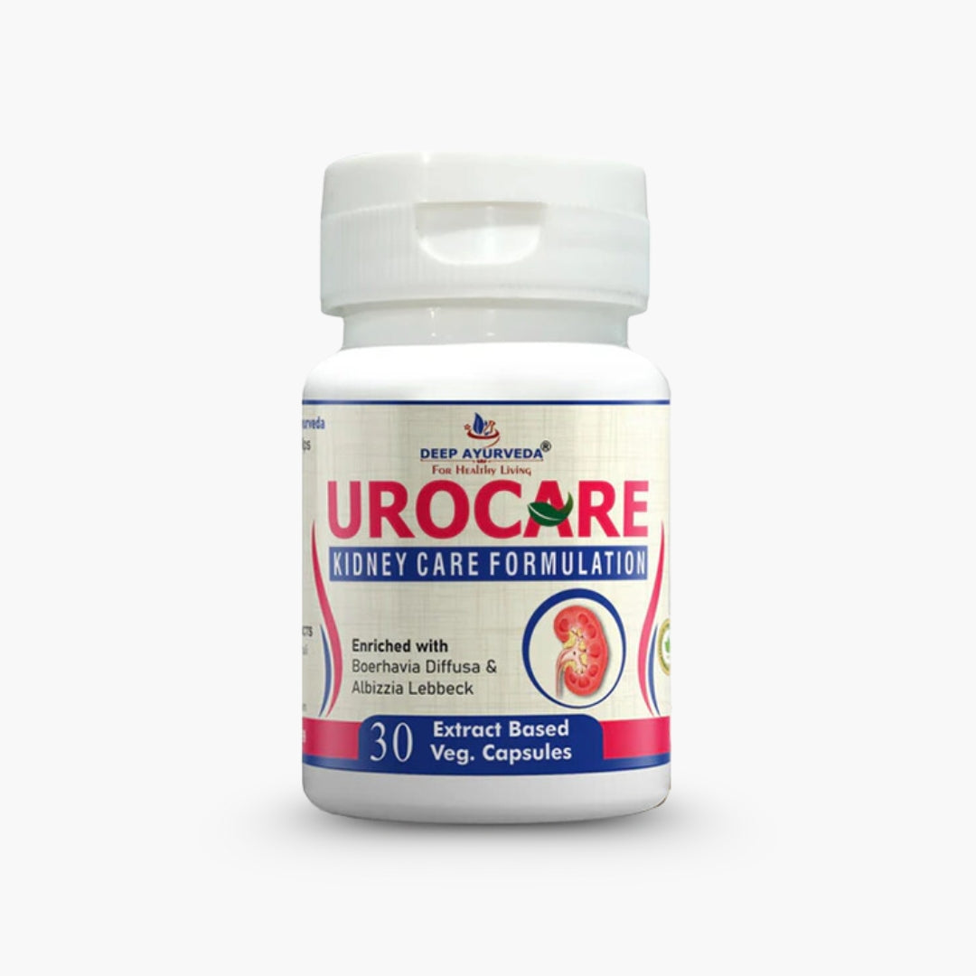 Urocare Capsule Improves Kidney Function and Prostate Health - Deep Ayurveda India