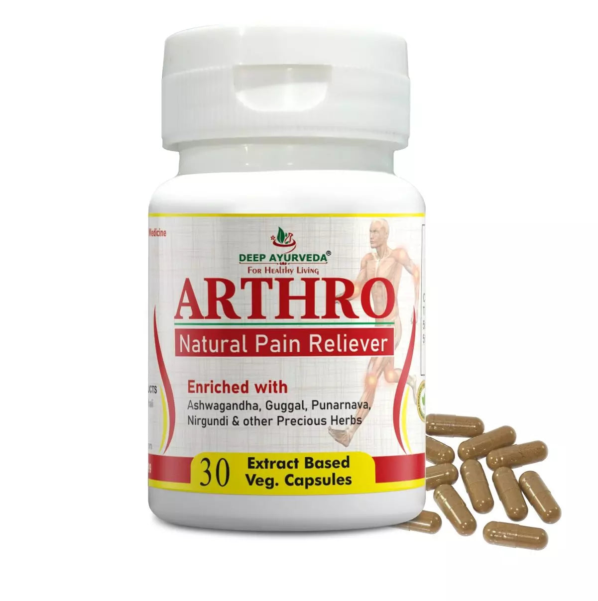 Arthro Vegan Capsule - Deep Ayurveda India