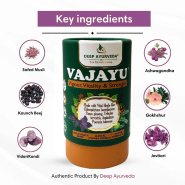 Vajayu® For Men's Health | Boost Strength, Energy, & Stamina | Remove Performance Anxiety