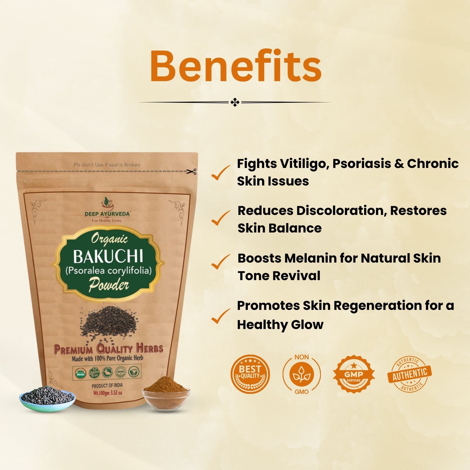 Benefits of Organic Bakuchi Powder