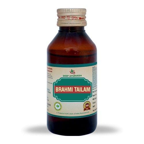 Brahmi Thailam Classical Ayurvedic Oil - Deep Ayurveda India