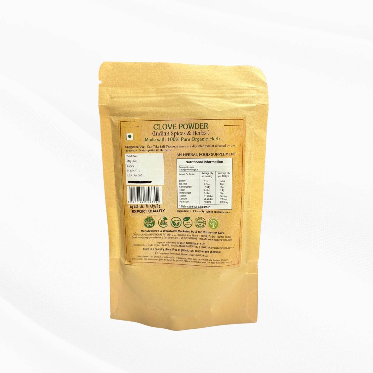 Clove Powder details