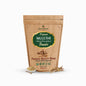 Bag of Deep Ayurveda Organic Mulethi Powder with ingredients on a white background