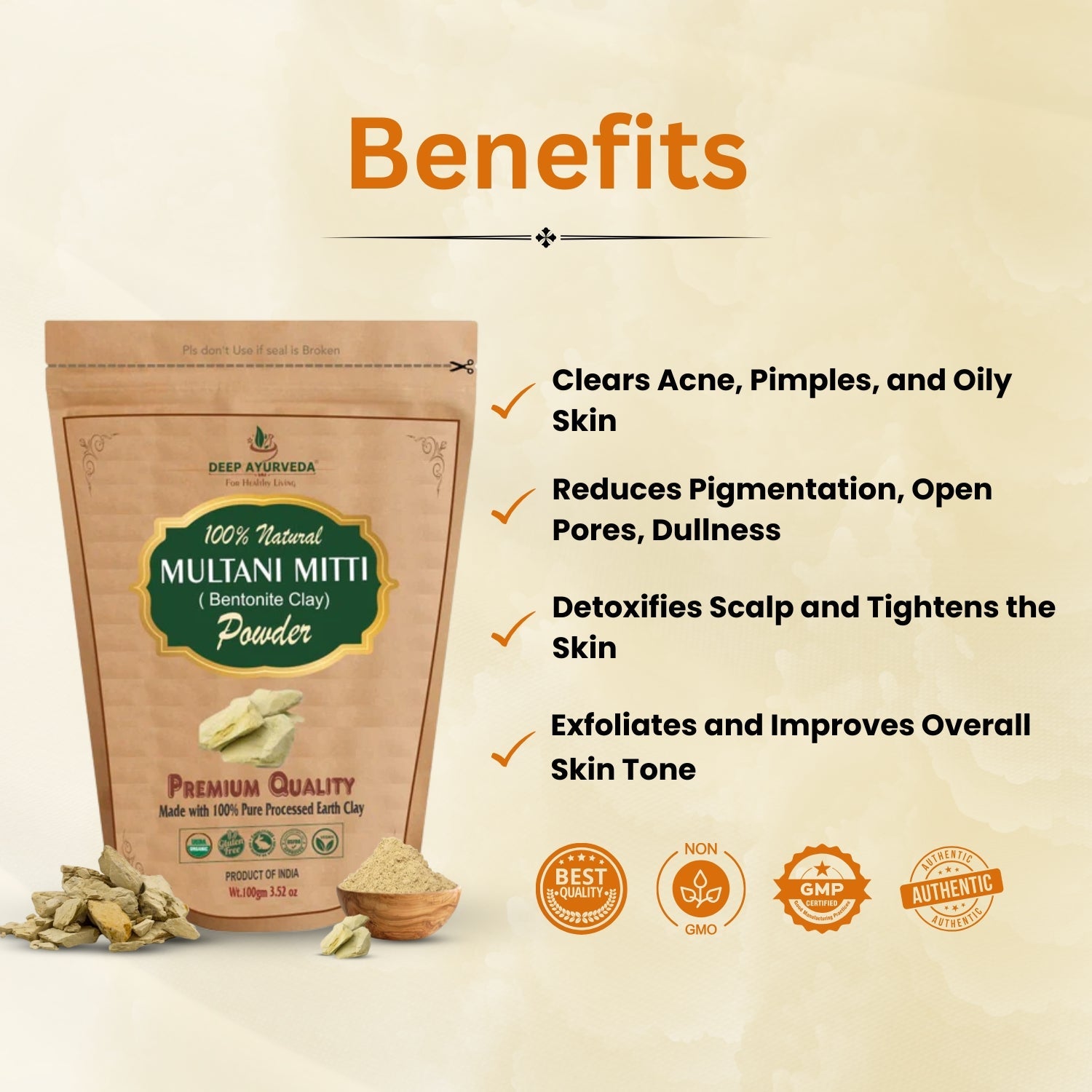 Multani Mitti benefits