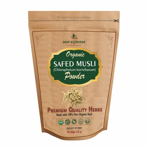Organic Safed Musli Powder 100 gm
