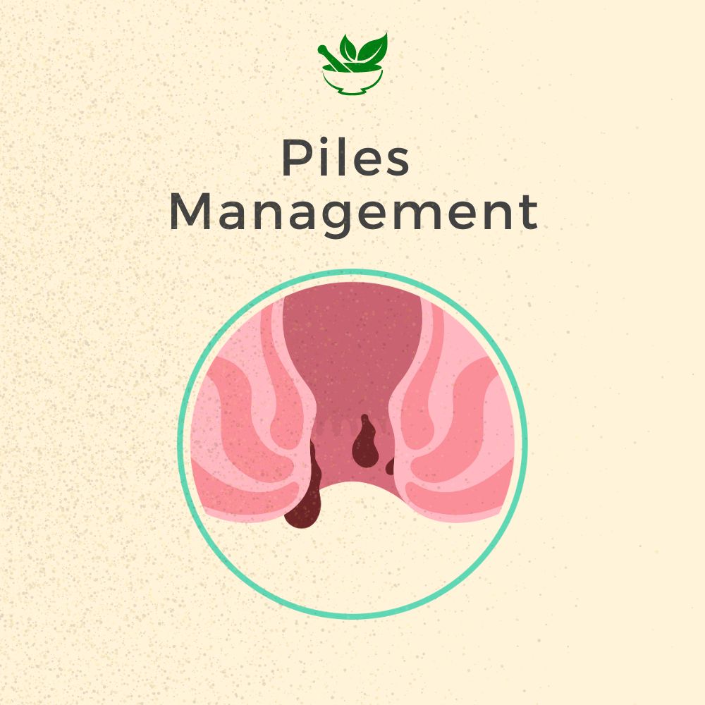 Piles Ayurvedic Management 30 Days Pack - Deep Ayurveda India