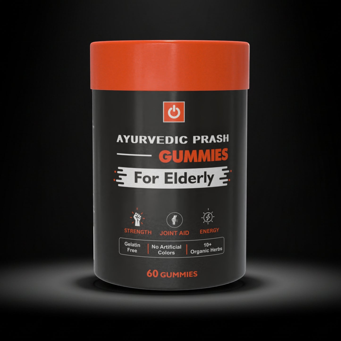 PurshVeda Ayurvedic Prash Gummies for Elderly – Vitality & Immunity Support | 60 Gummies