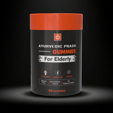 PurshVeda Ayurvedic Prash Gummies for Elderly – Vitality & Immunity Support | 60 Gummies