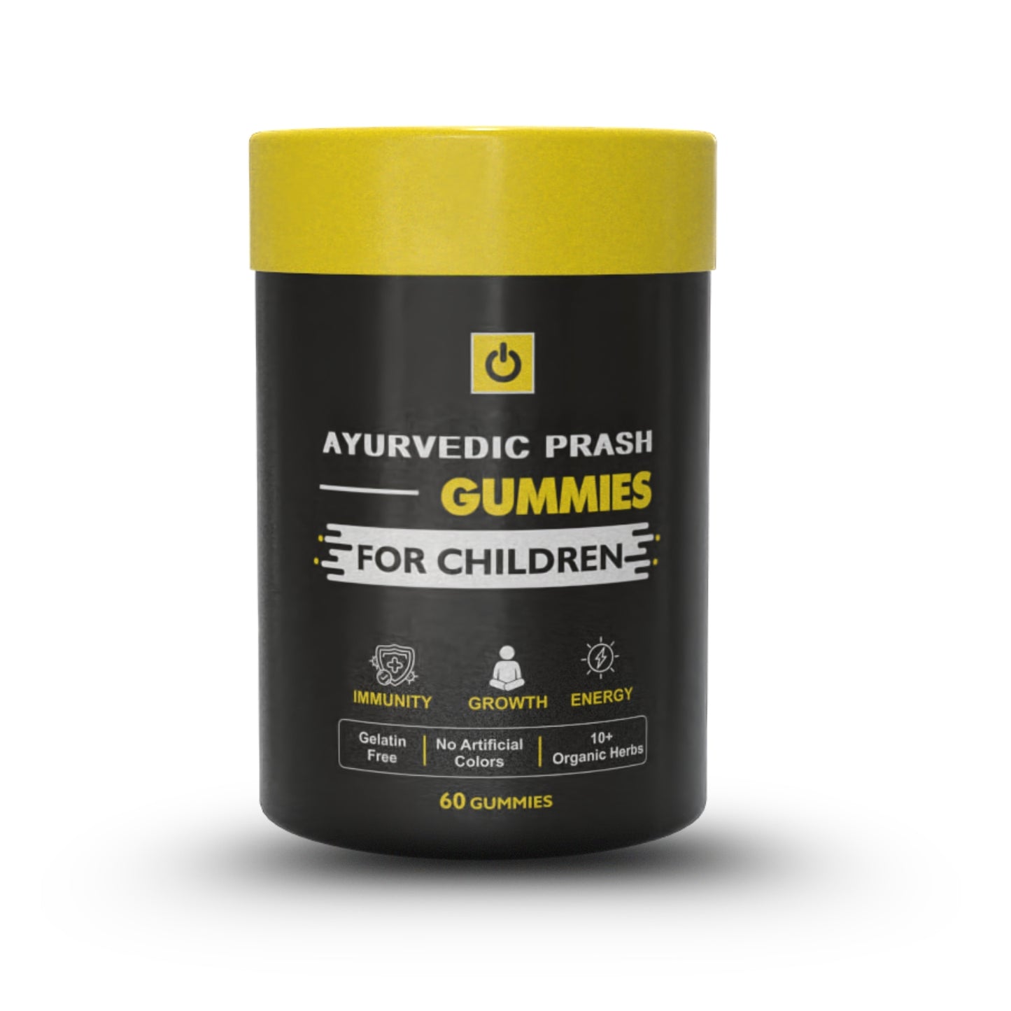 PurshVeda Ayurvedic Prash Gummies For Children  – Growth, Immunity & Brain Support | 60 Gummies