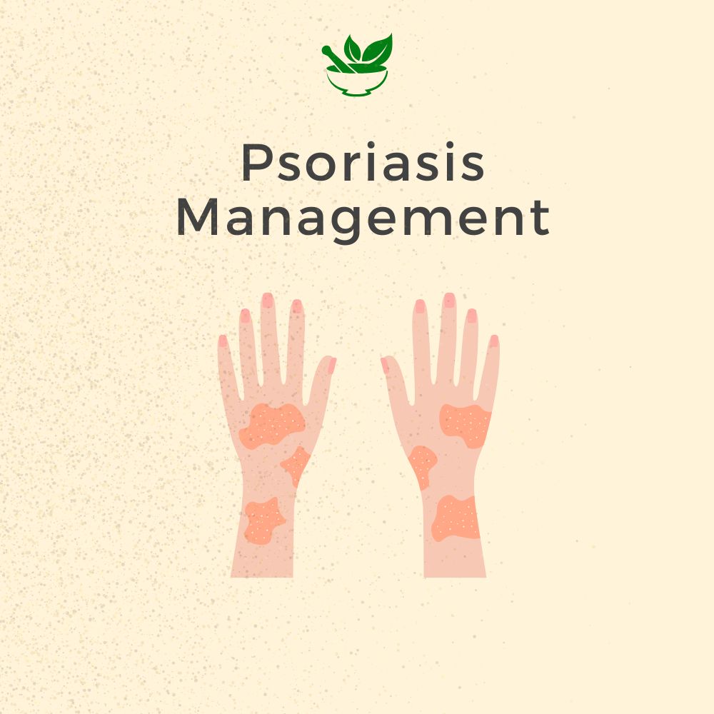 Psoriasis Ayurvedic Management 30 Days Pack - Deep Ayurveda India