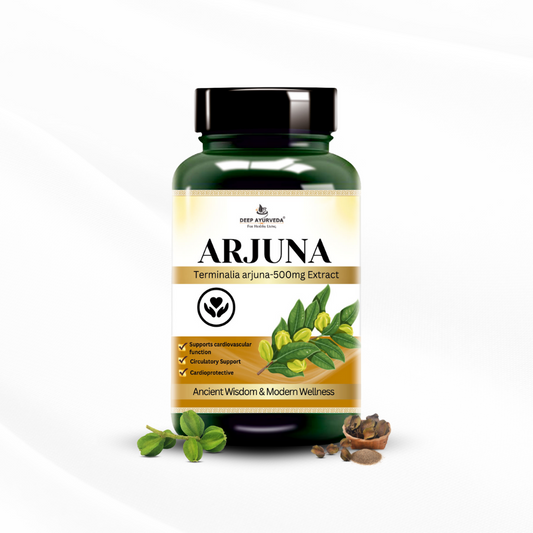 Terminalia Arjuna Capsules - Deep Ayurveda