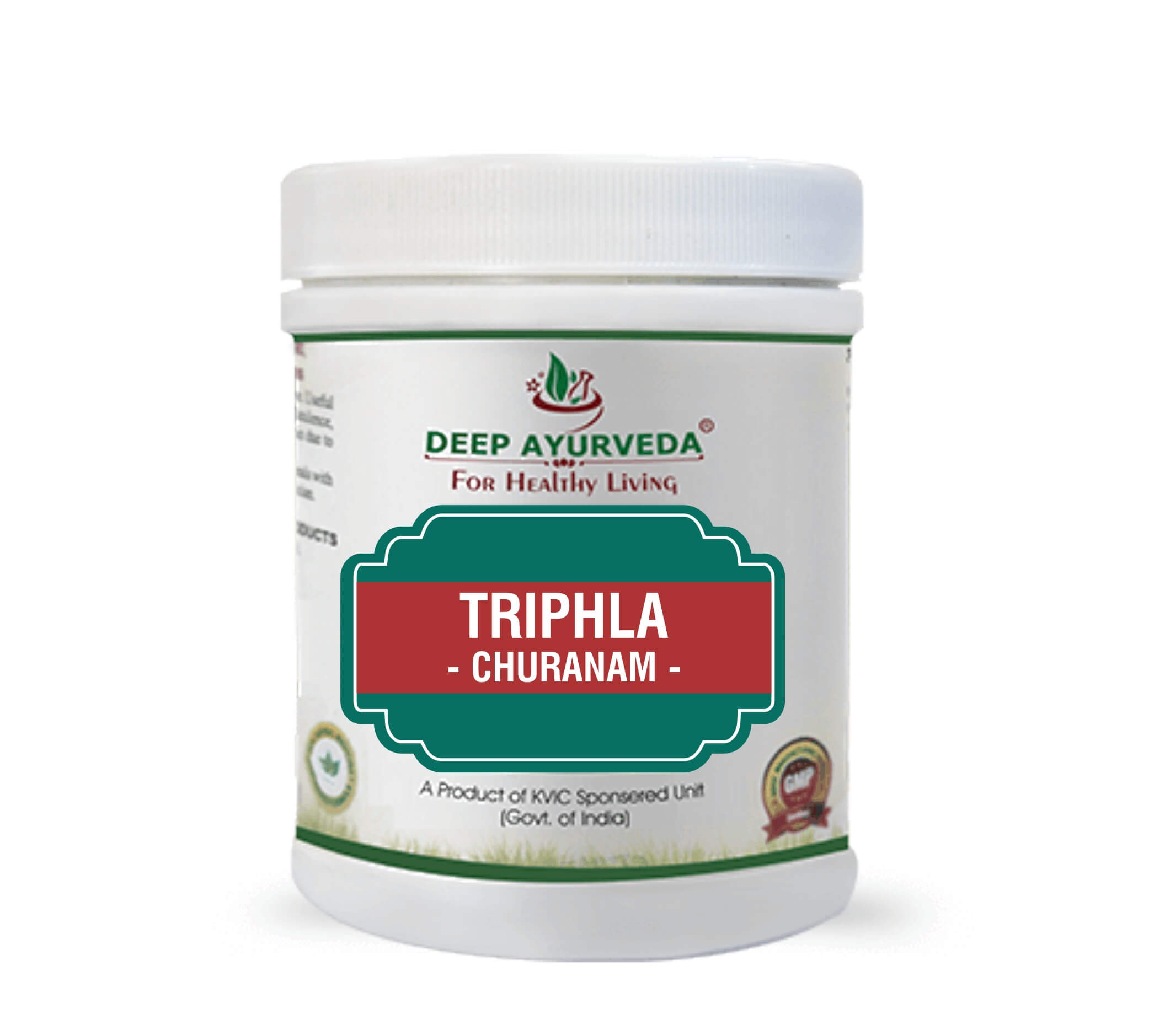 Triphla Churnam Blend of Amlaki, Bibhitaki, & Haritaki - Deep Ayurveda India