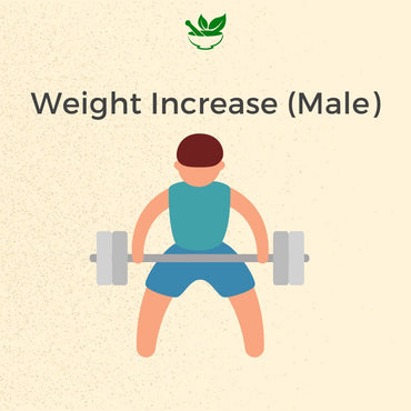 Wajan (Weight) Gain for Male Ayurvedic Management 30 Days Pack - Deep Ayurveda India