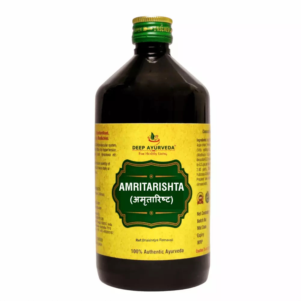 Amritarishta Helps in Chronic Fever and Typhoid - Deep Ayurveda India