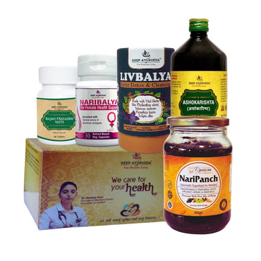 Amenorrhea Ayurvedic Management 30 Days Pack - Deep Ayurveda India