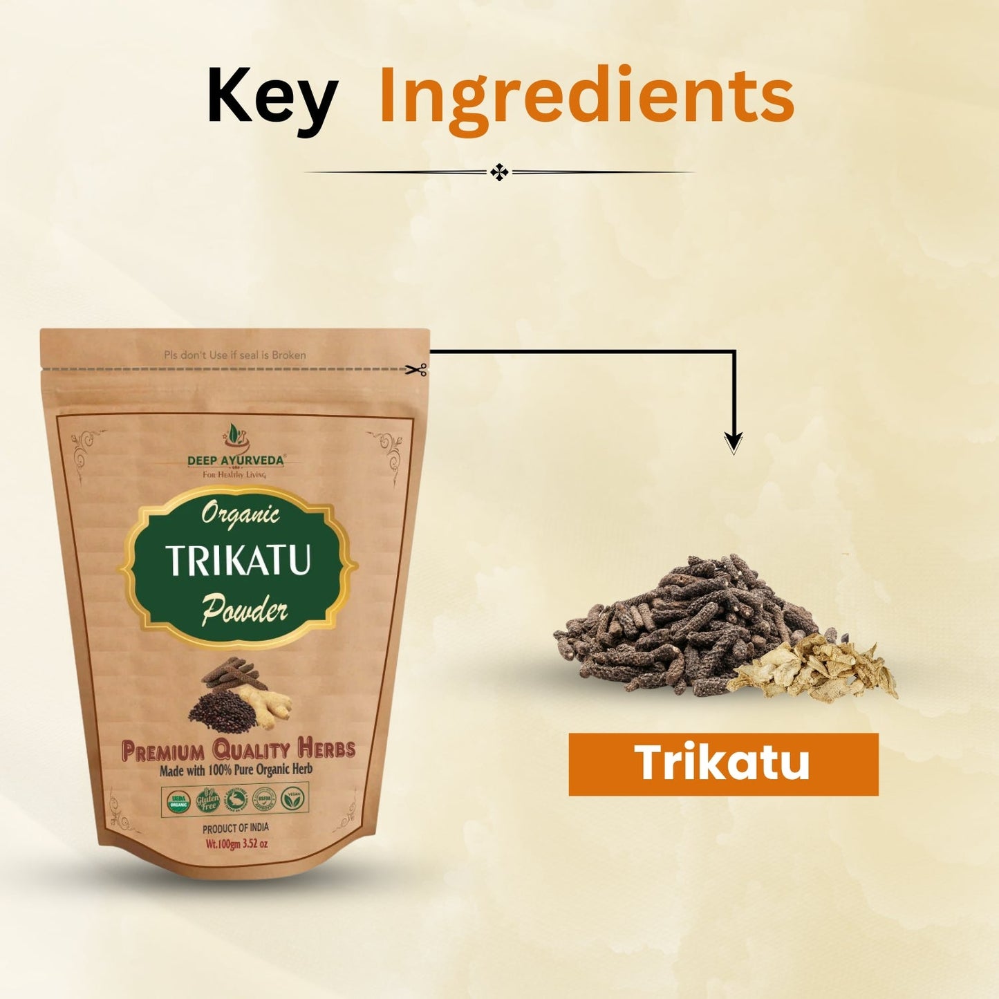 key_ingredients-_trikatu_powder, Pippali, Marich, Saunth