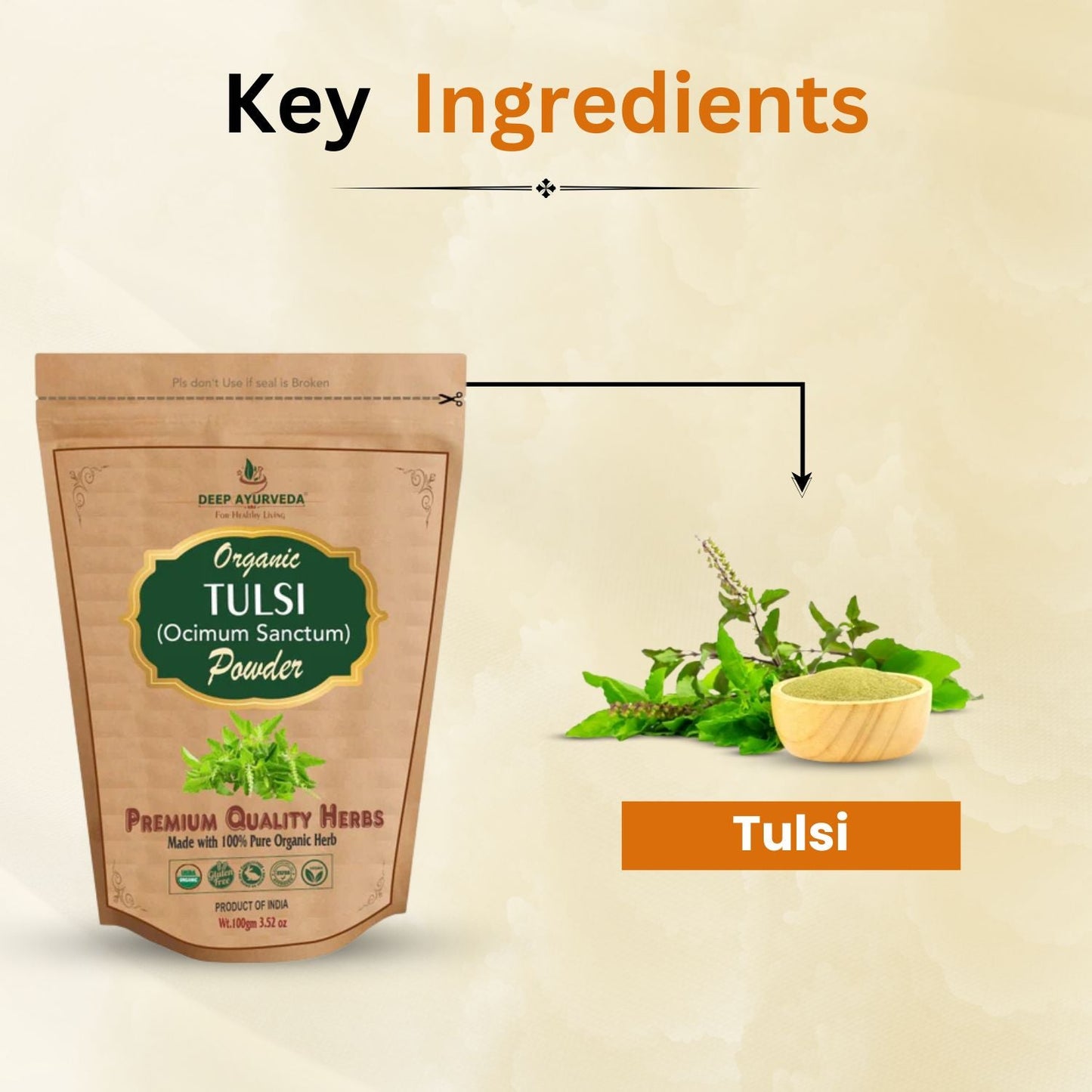 key ingredients in Tulsi_Powder