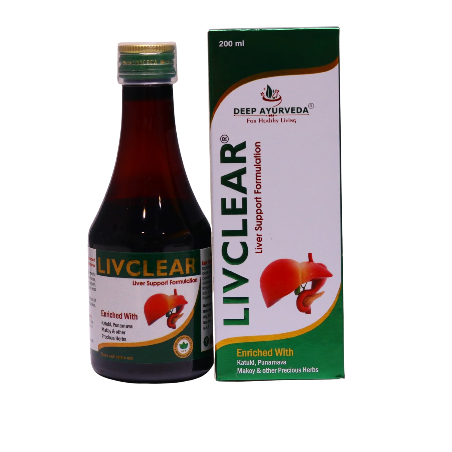 livclear syrup 200ml - Best for Liver Support