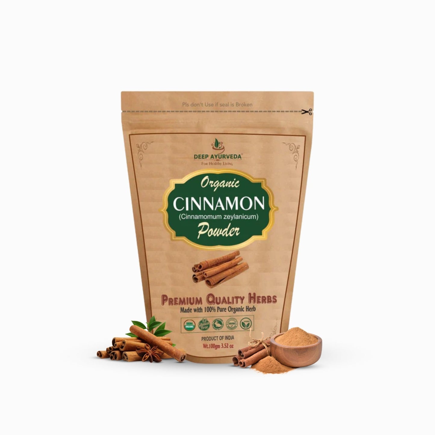 organic cinnamon powder 100gm