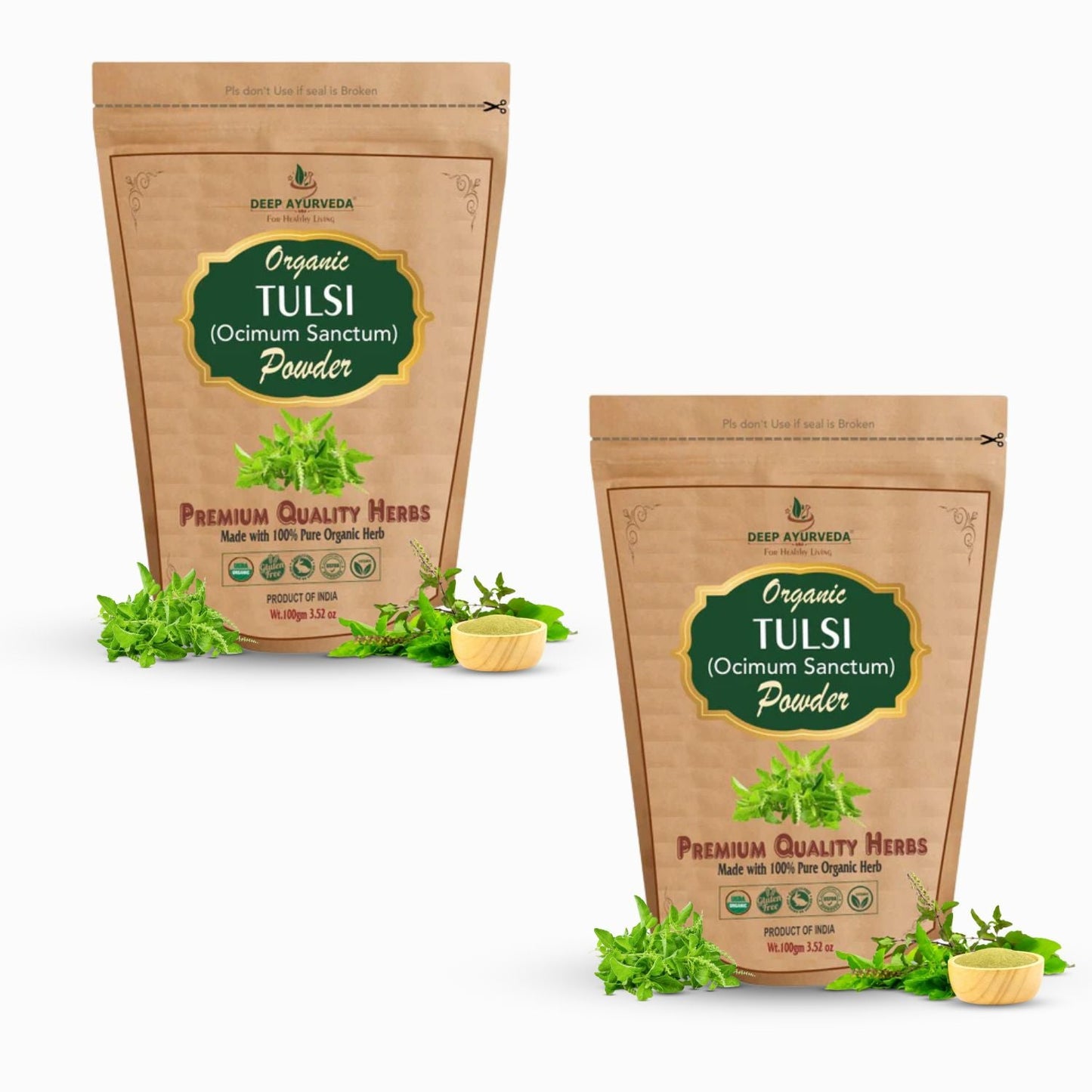 pack of 2 Tulsi Powder