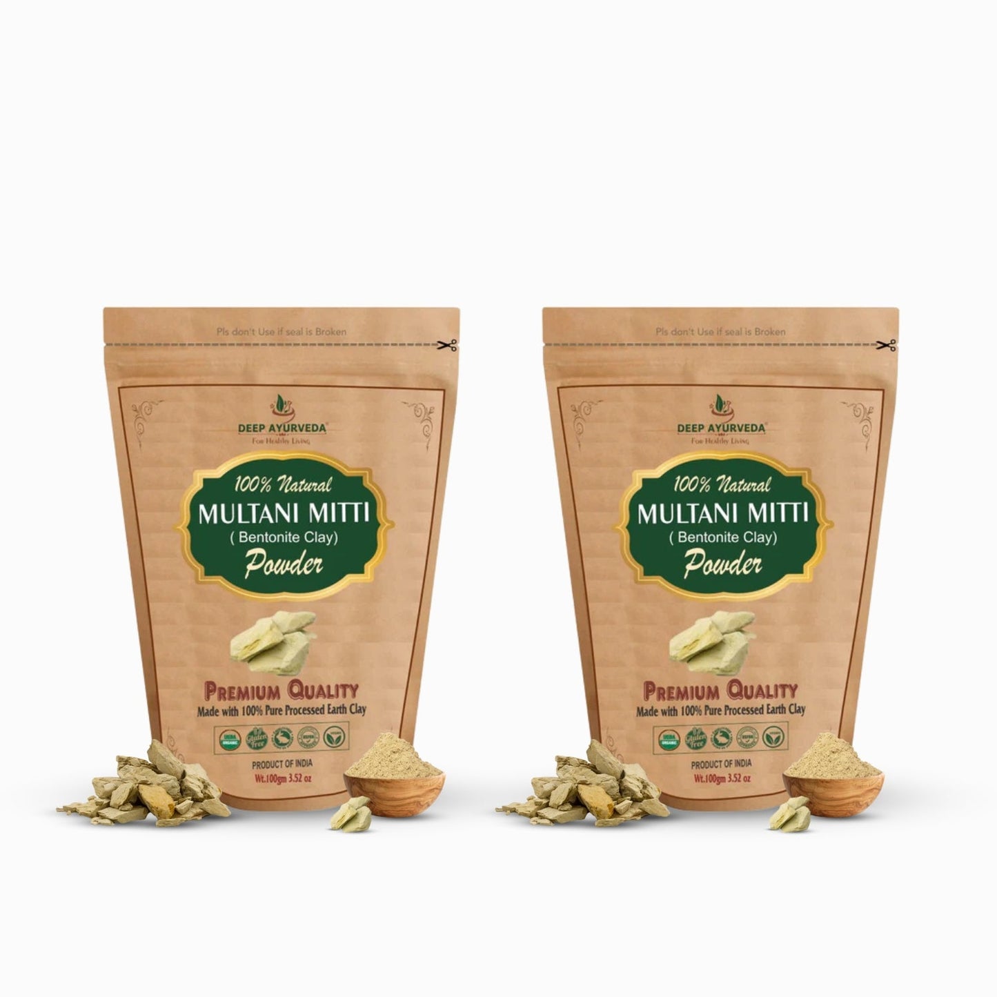 pack of 2 Multani Mitti Powder